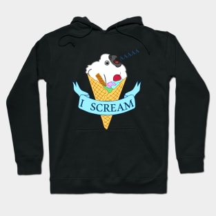 Ice Cream I Scream Baby Cockatoo Hoodie